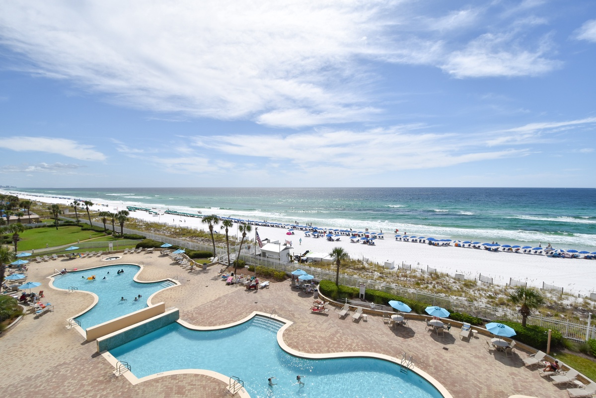 Silver Beach Towers West 502- Balcony View