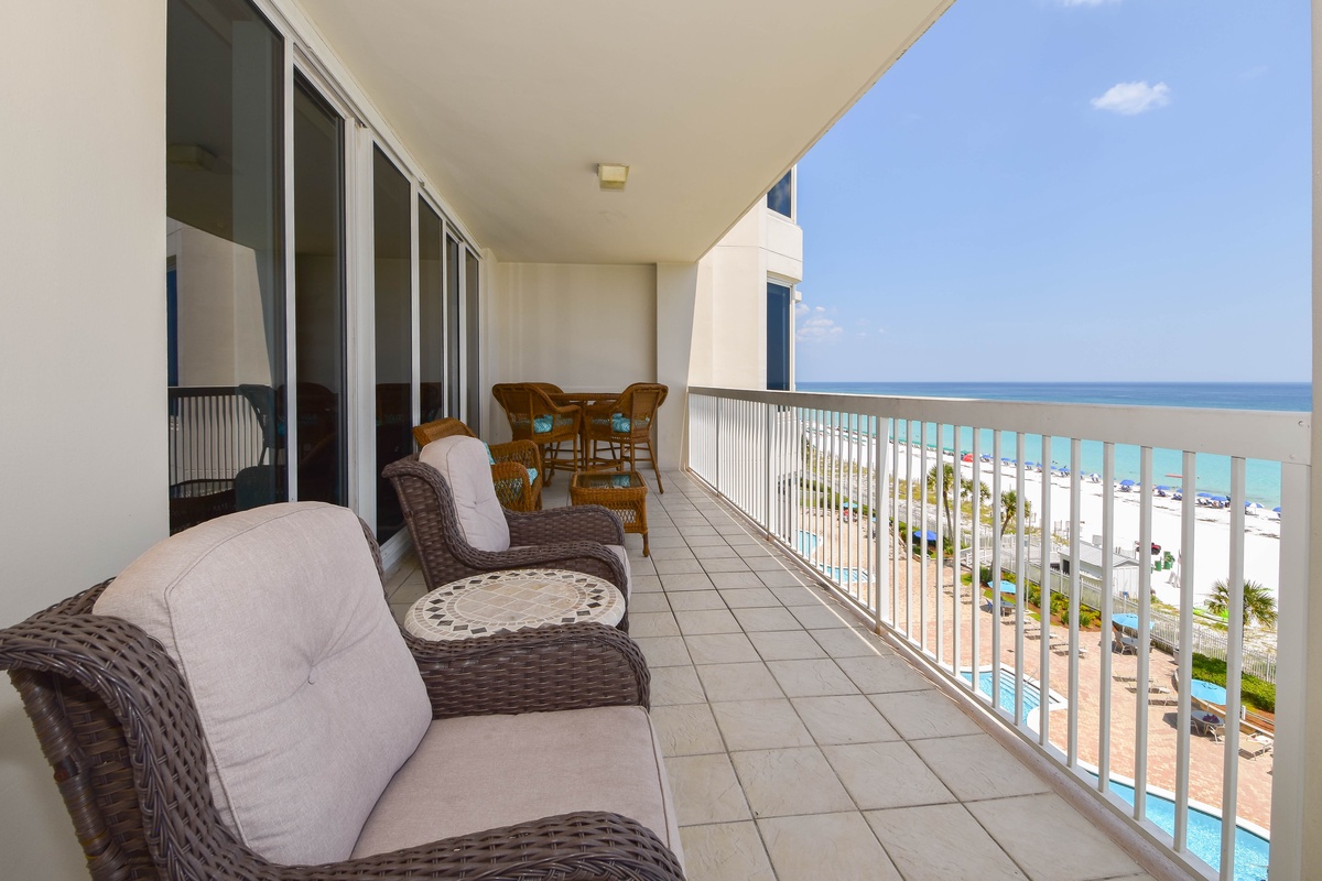 Silver Beach Towers West 603 - Balcony
