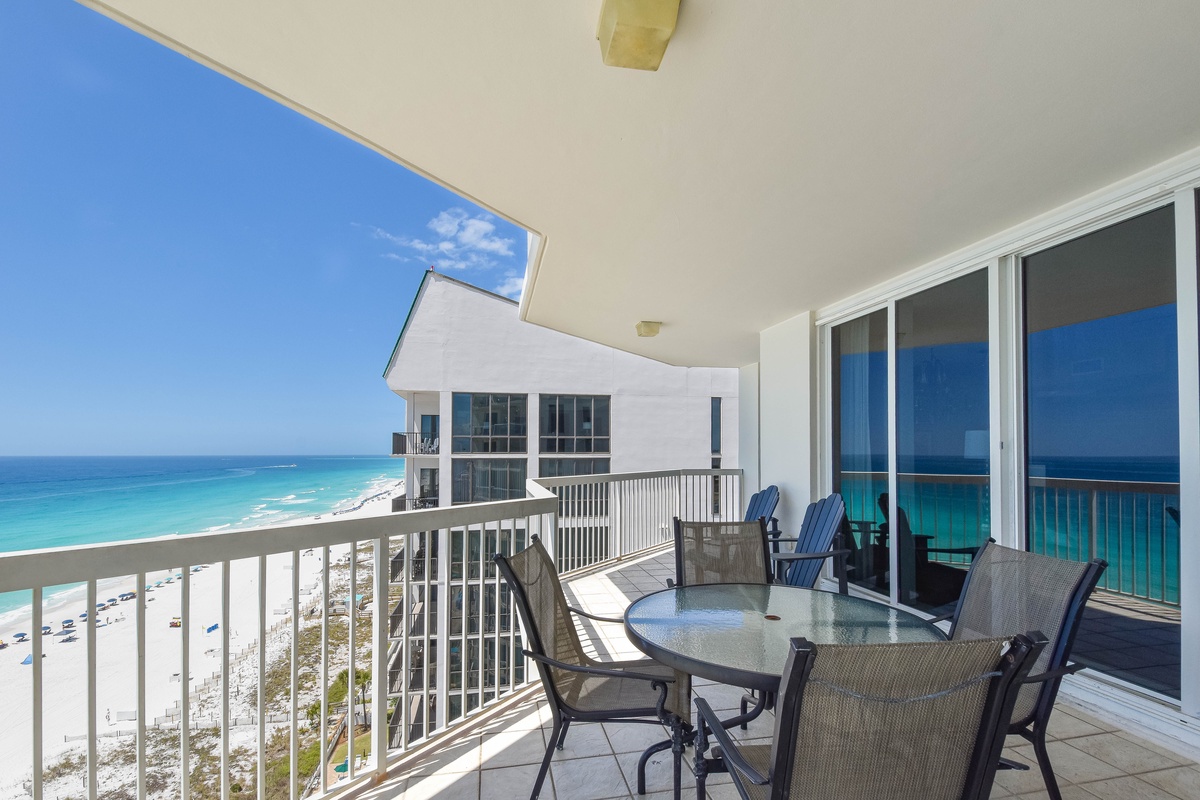 Silver Beach Towers West 1406 - Balcony