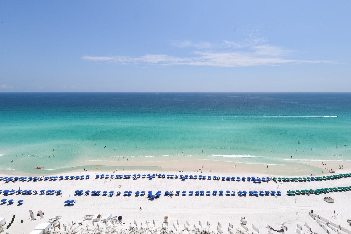 Silver Beach Towers West Penthouse 1704 - Balcony View