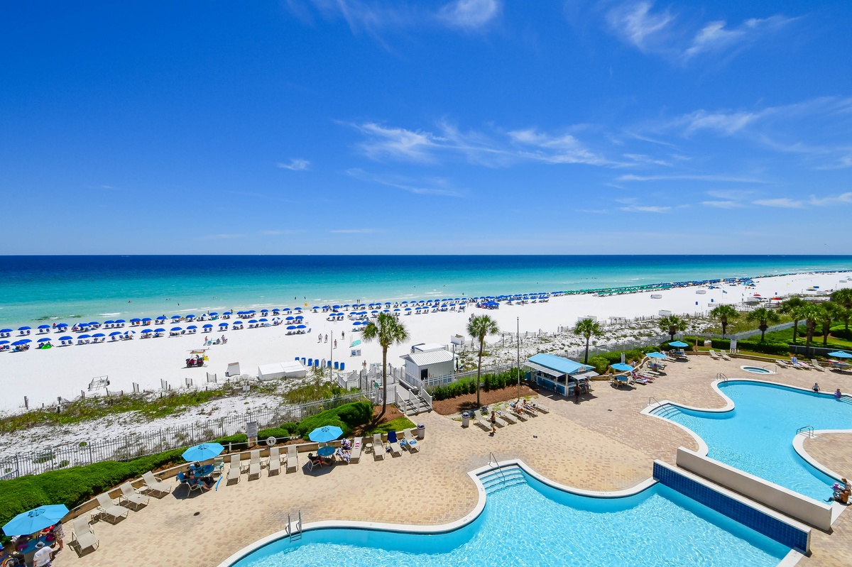 Silver Beach Towers East 505- Balcony View