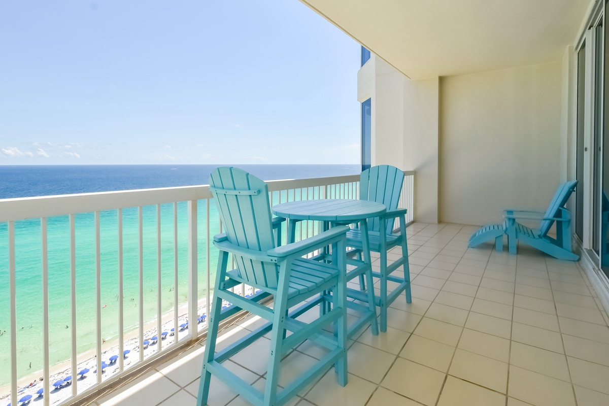 Silver Beach Towers East 1804 - Balcony