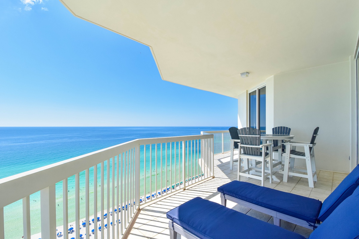 Silver Beach Towers West 1801 - Balcony