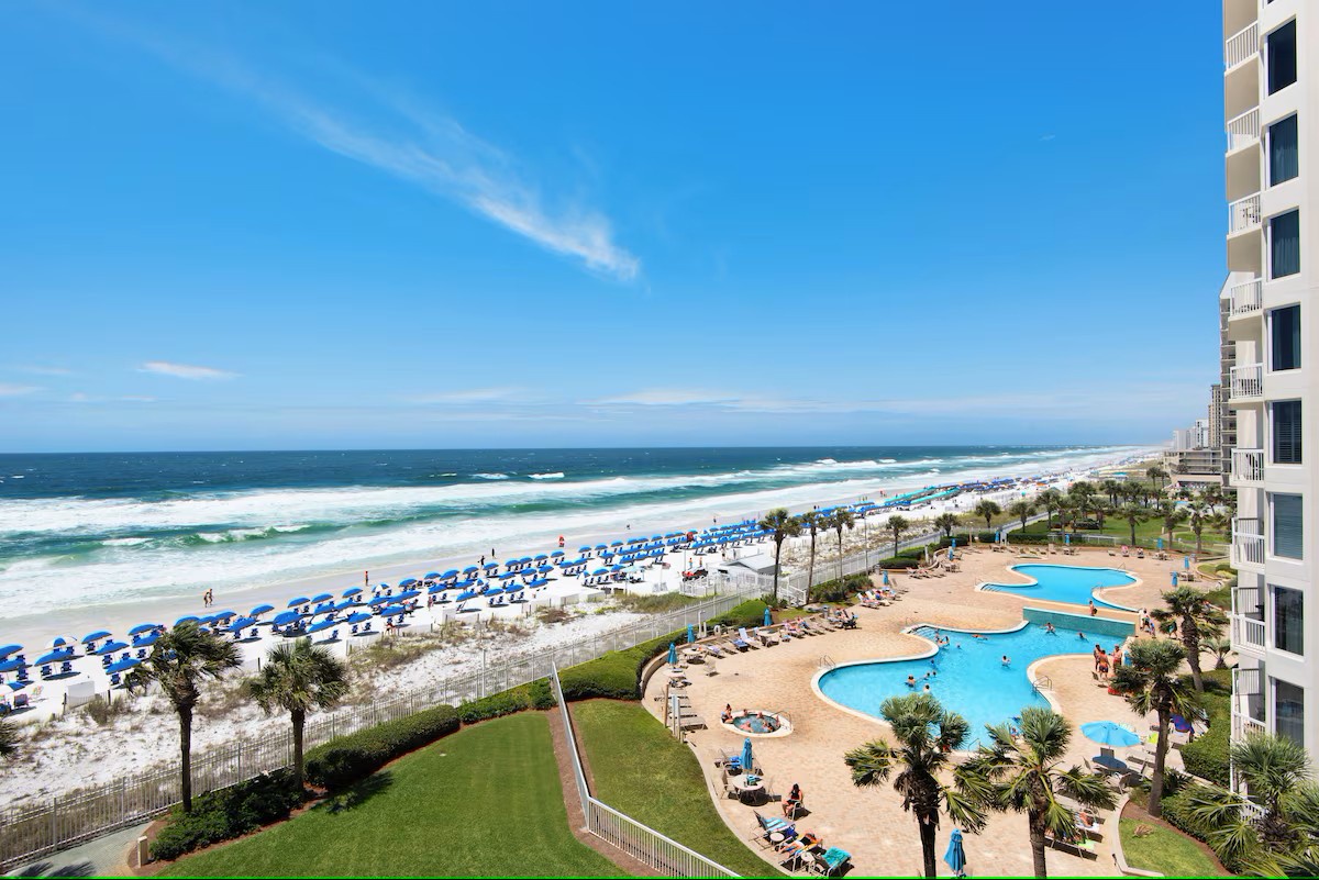 Silver Beach Towers E502 - Balcony View