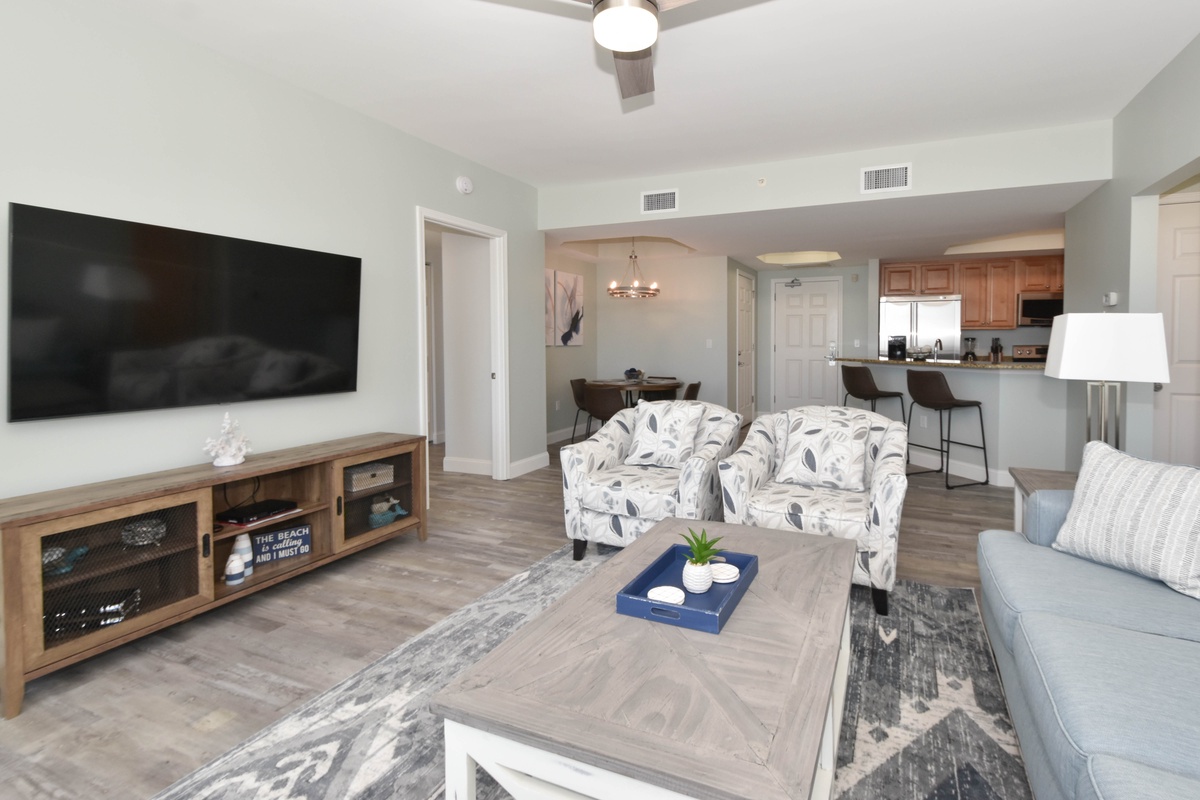 Silver Shells St. Lucia 803 - Living Area