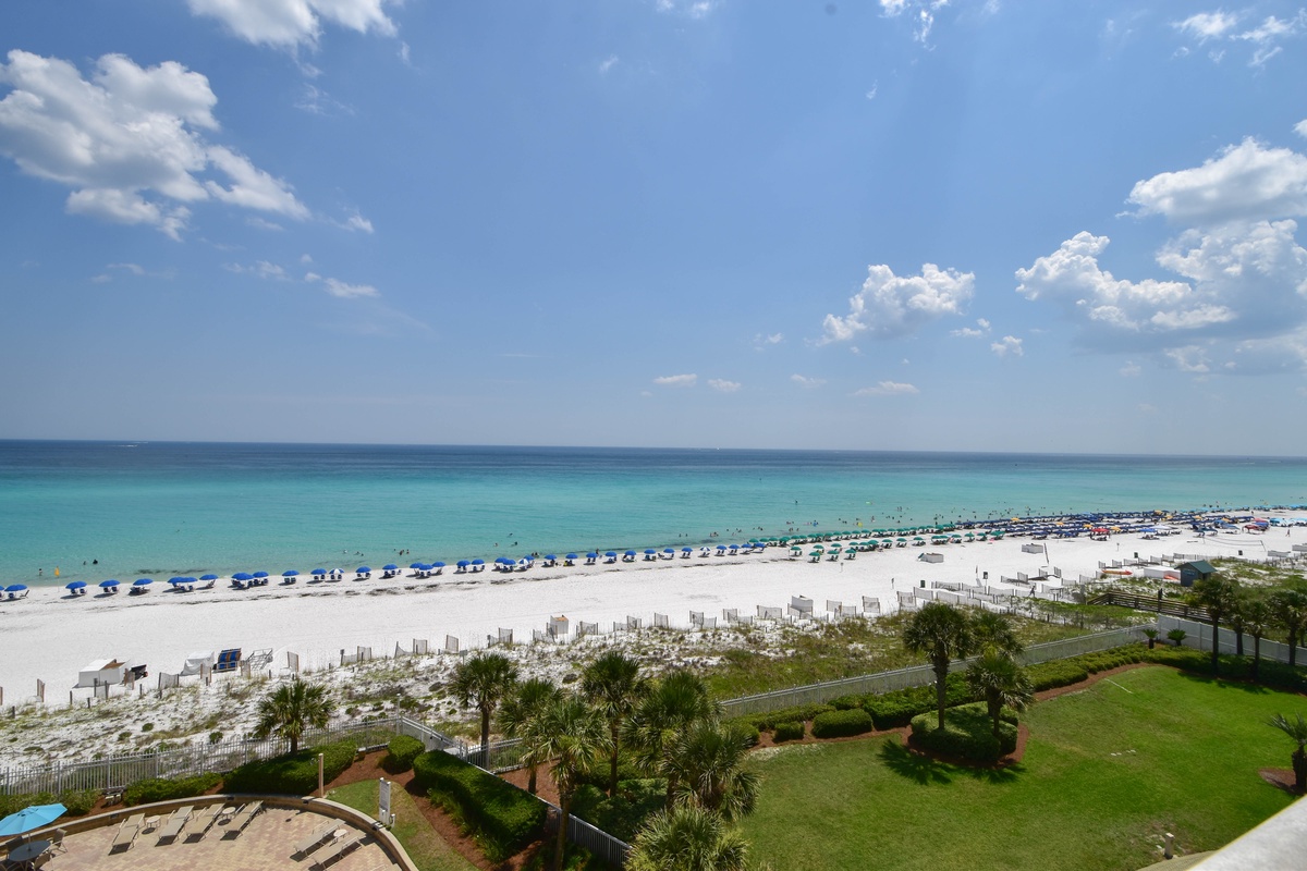 Silver Beach Towers West 603 - Balcony View