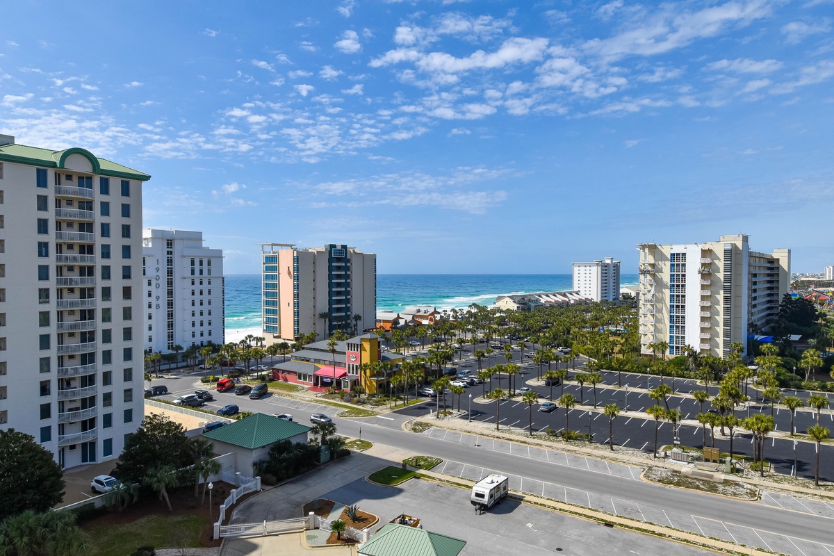 Silver Shells St. Lucia 1001 - Gulf View from the Balcony