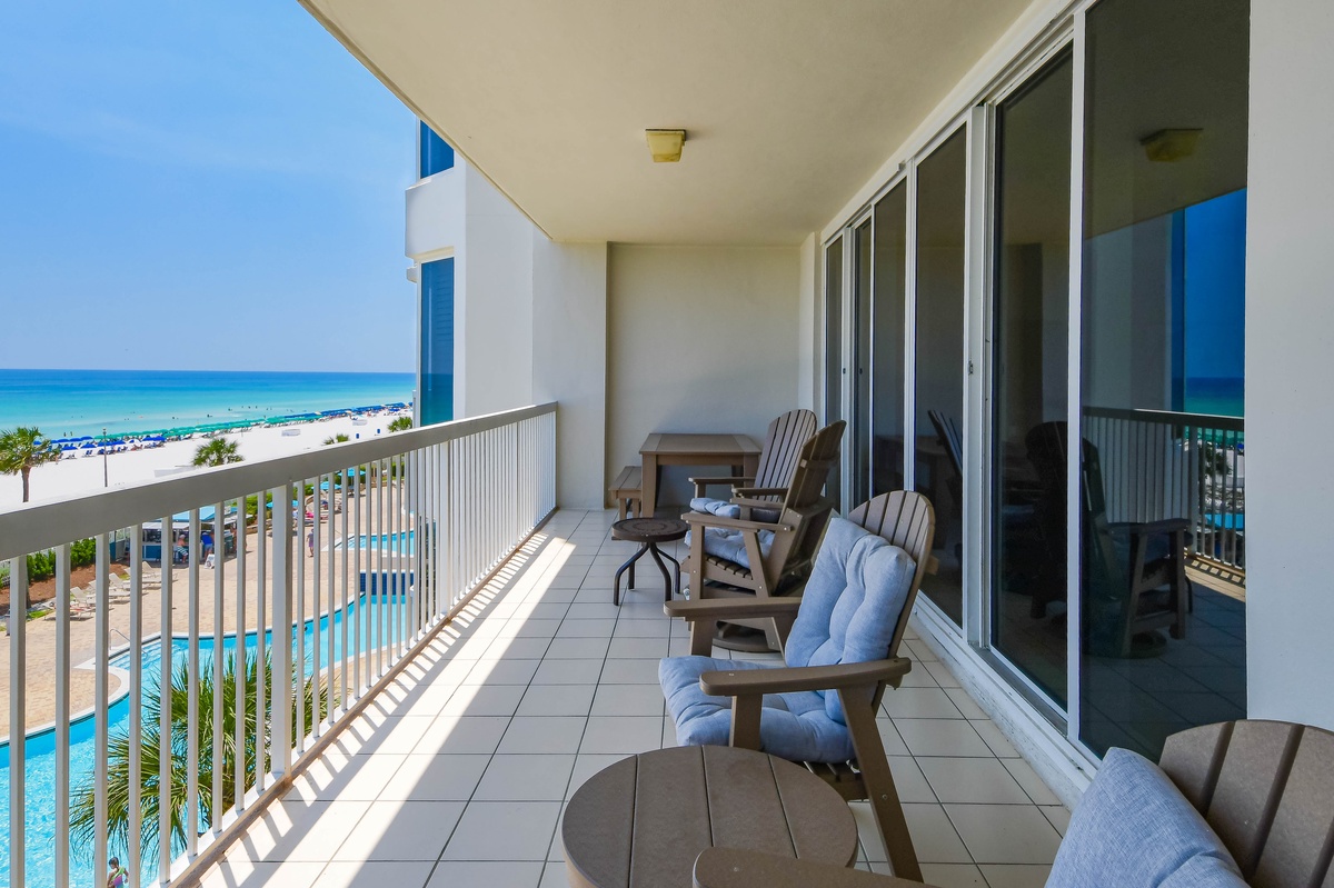 Silver Beach Towers East 404 - Balcony