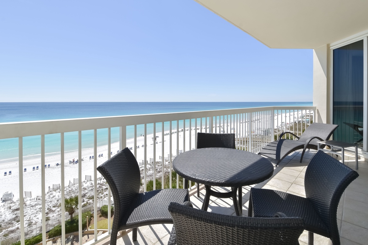 Silver Beach Towers West 702- Balcony