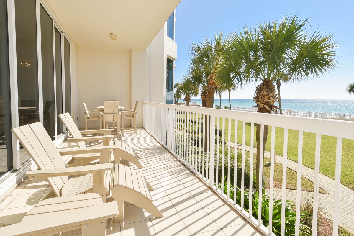 Silver Beach Towers East 202 - Balcony View