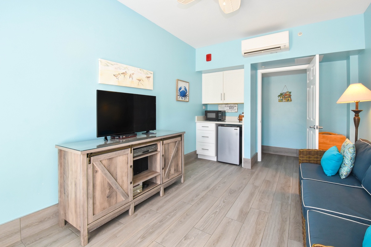 Silver Shells St. Croix Cabana 9 - TV and Mini Fridge