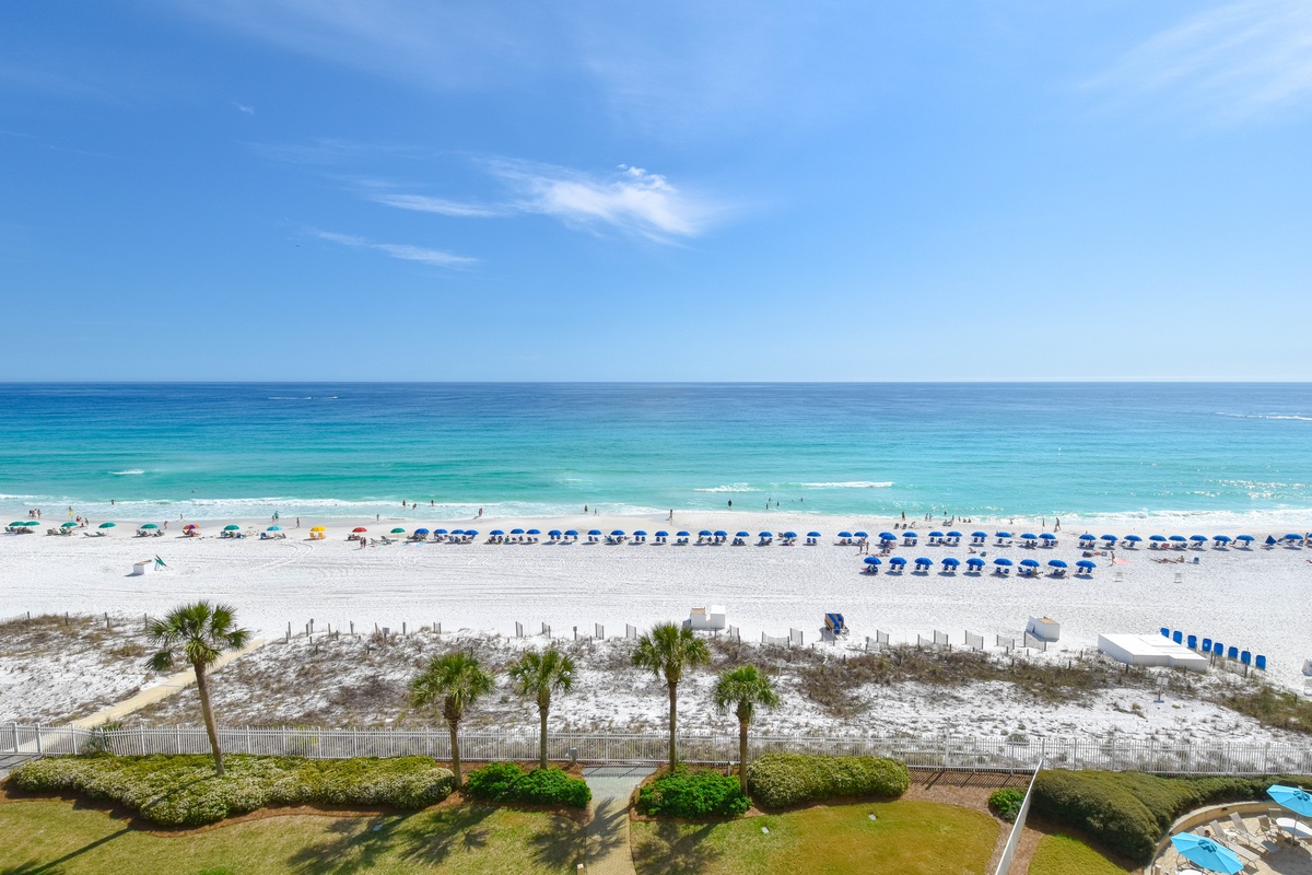 Silver Beach Towers E703 - Balcony View