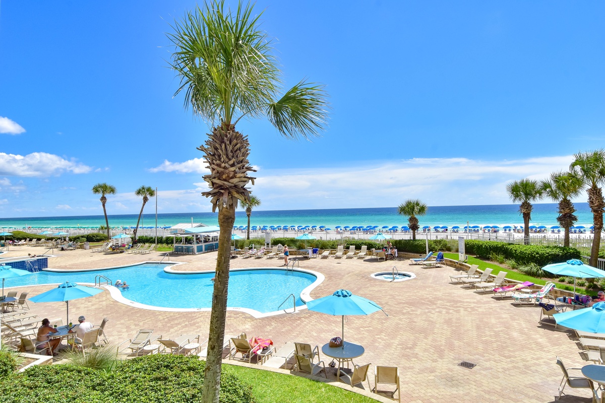 Silver Beach Towers West 202 - Main Balcony View