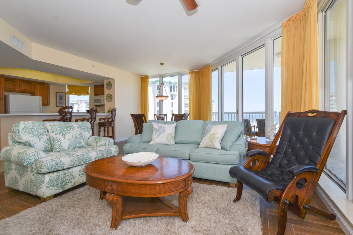 Silver Shells St. Lucia 1101 - Living Area