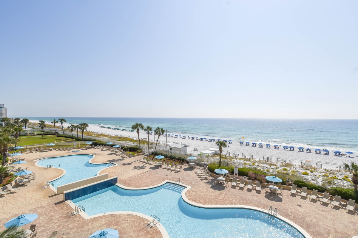 Silver Beach Towers W402 - Balcony View