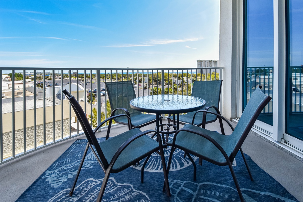 The Palms of Destin 1504 - Balcony Seating