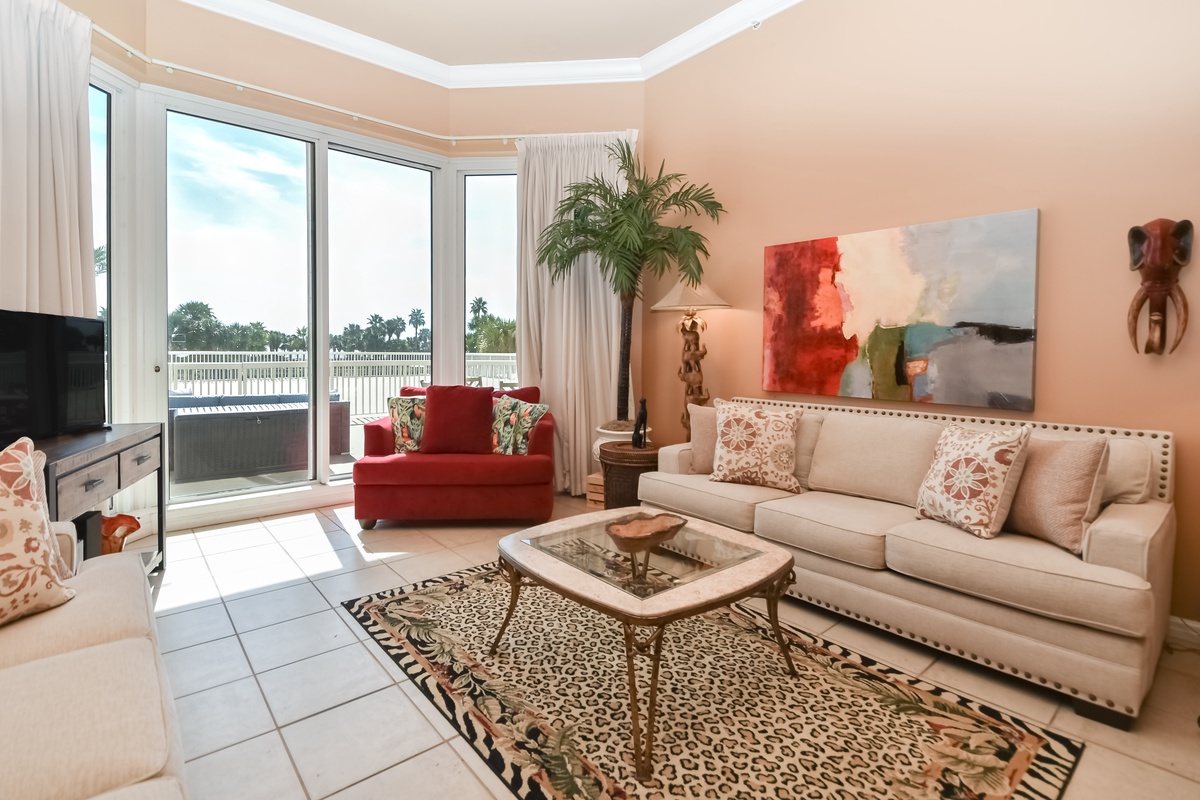 Silver Shells St. Croix 202- Living Area
