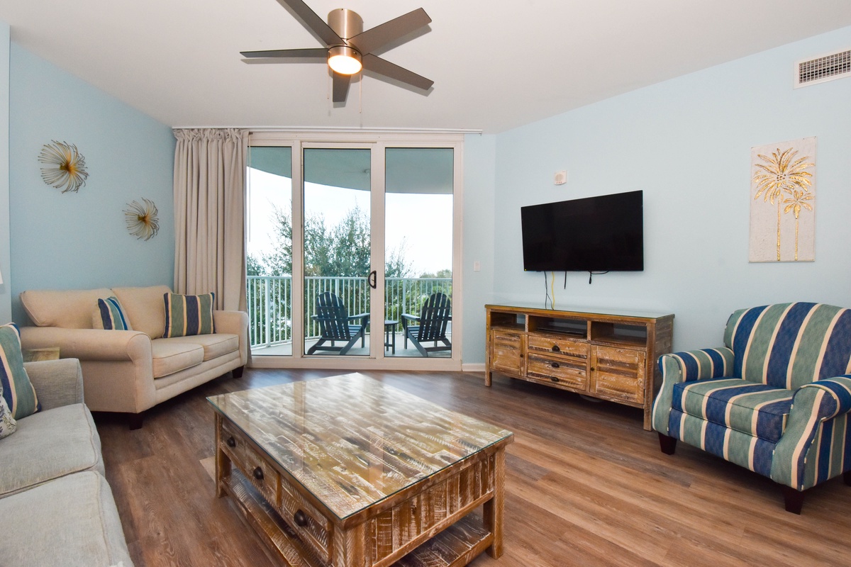 The Palms of Destin 1408 - Living Area
