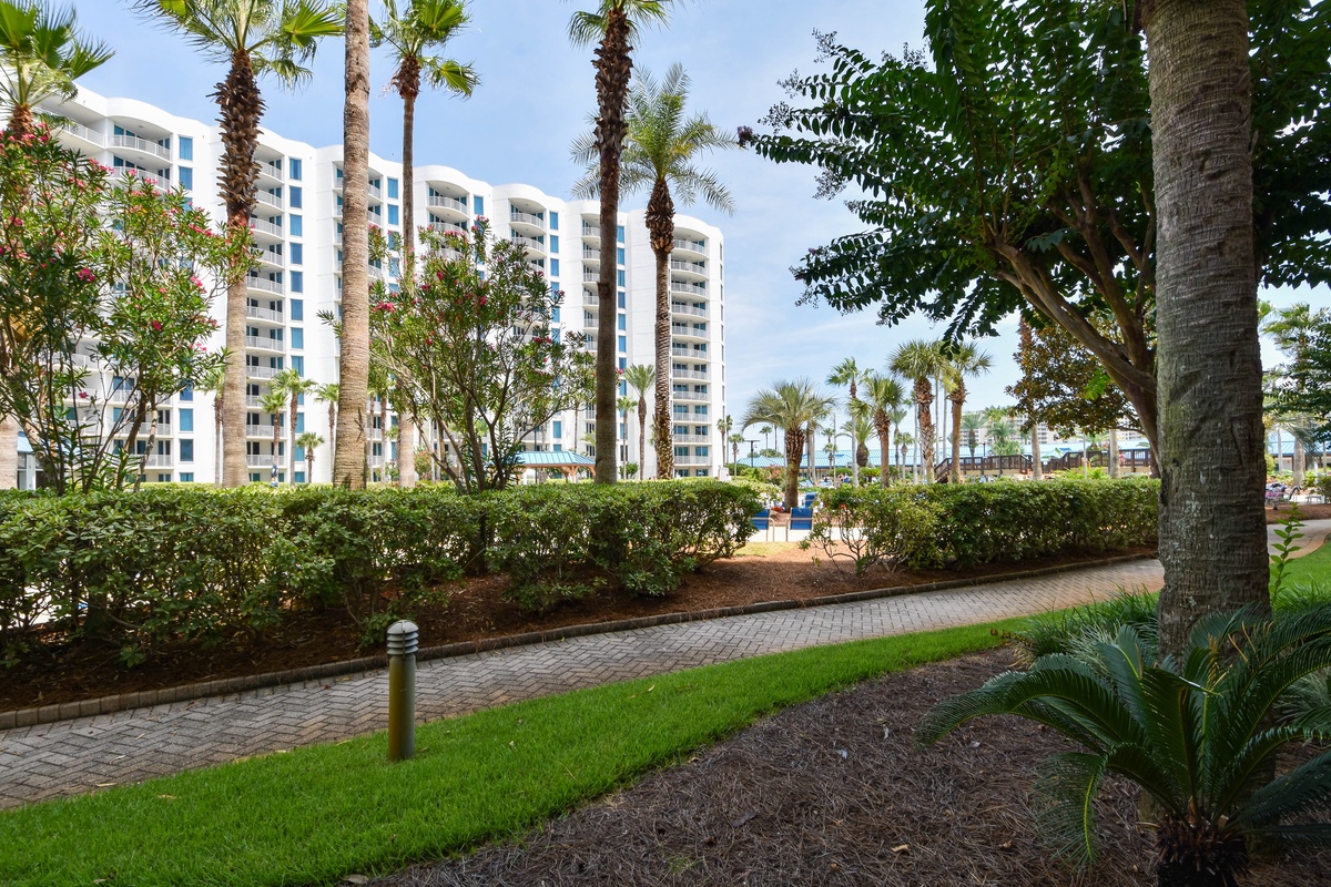 The Palms of Destin 2107 - Patio View