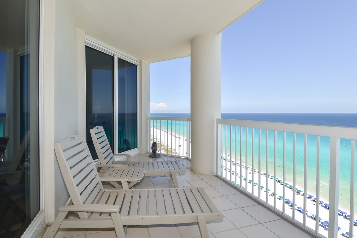 Silver Beach Towers East 1504 - Balcony