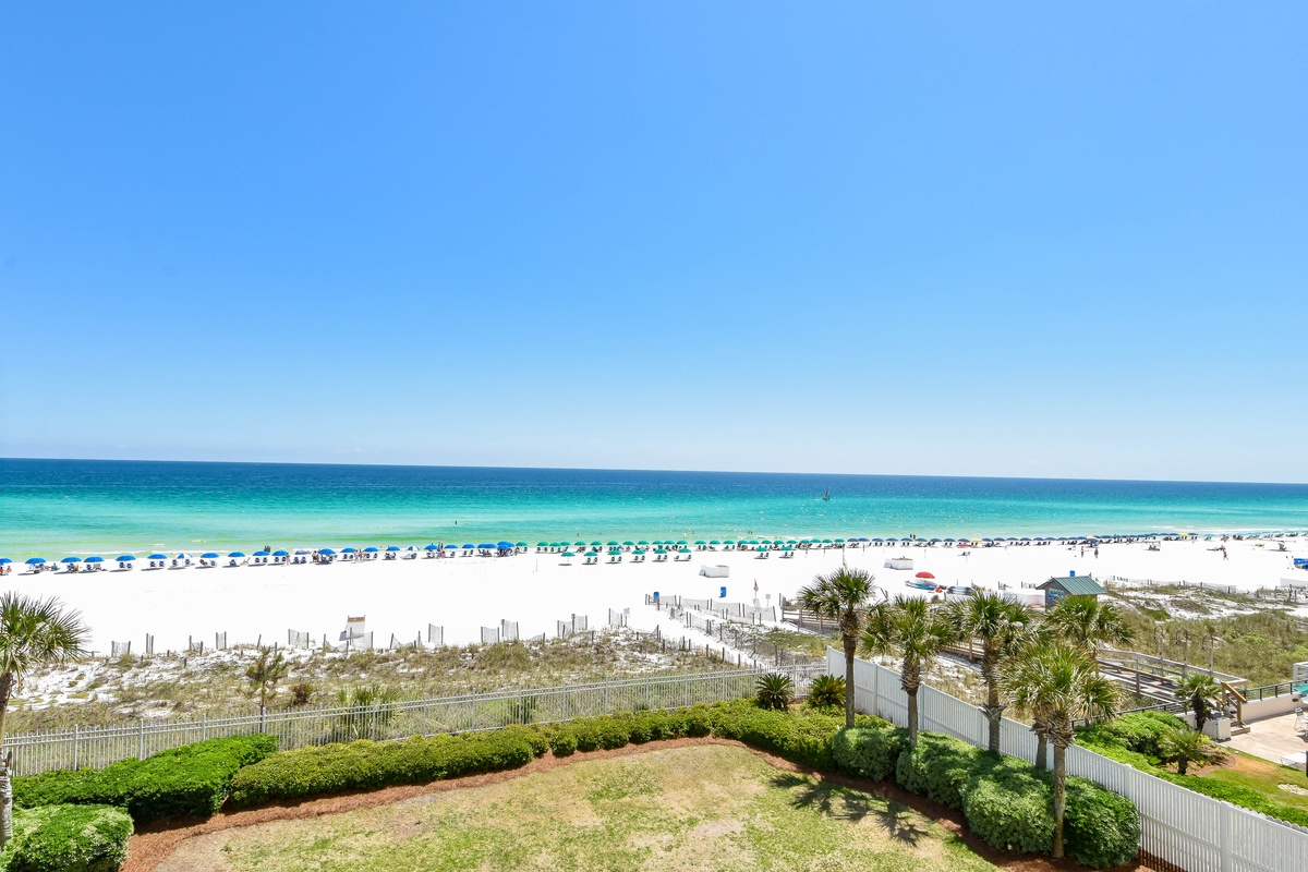 Silver Beach Tower West 406 - Balcony View