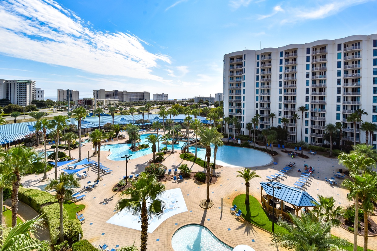 The Palms of Destin 1609 - Balcony View
