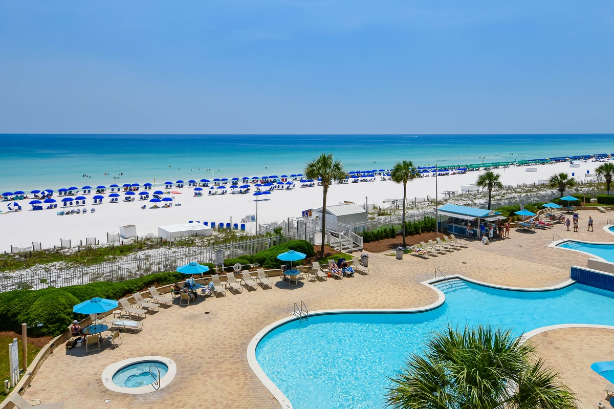 Silver Beach Towers East 404 - Balcony View