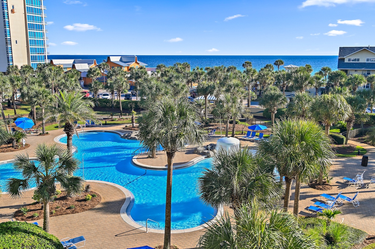 Sterling Shores 417 - Balcony View