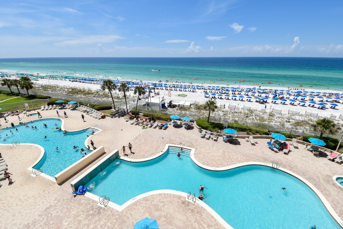 Silver Beach Towers West 501- Balcony View