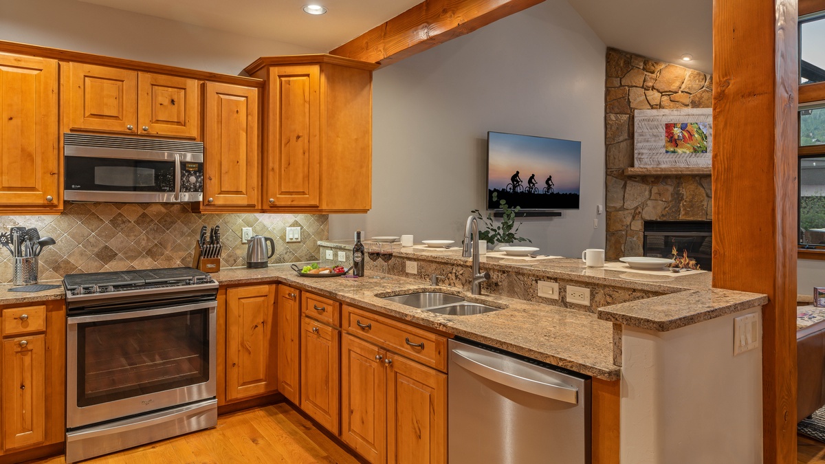 Kitchen, Main Level - Kitchen looking into the great room