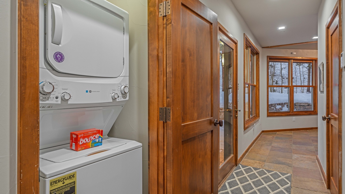 Laundry on Main level