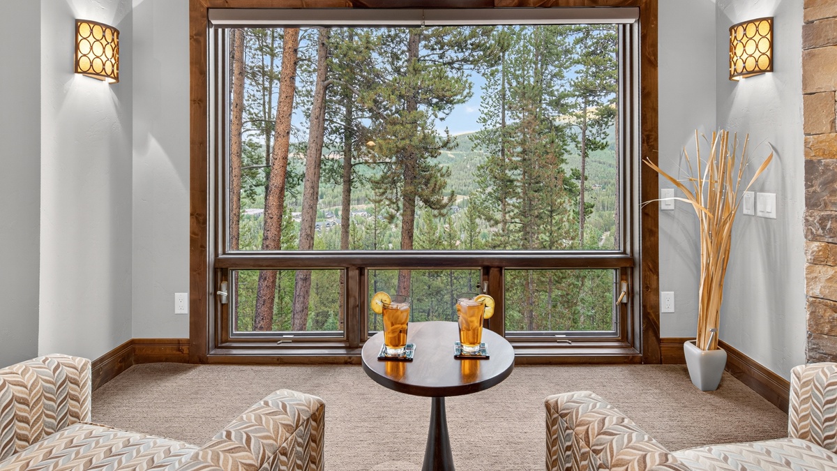 Bedroom 1, Main Level - Wooded view in primary
