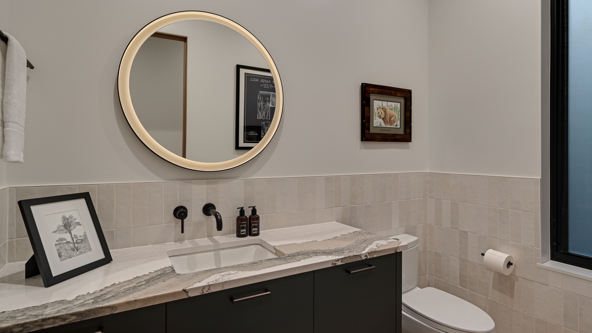 Powder Bath, Main Level