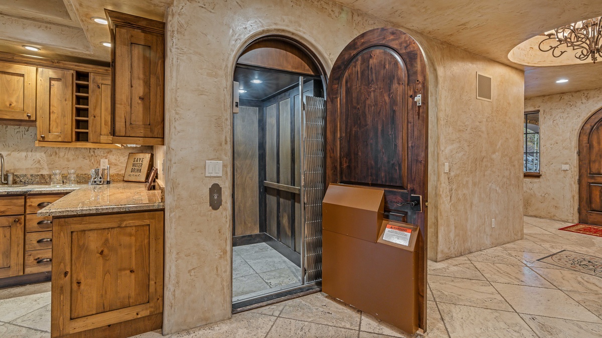 Elevator on main level