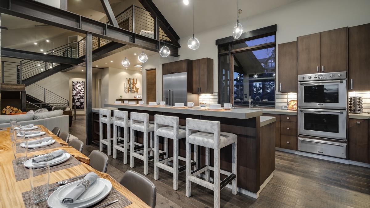 Kitchen island seating for 5