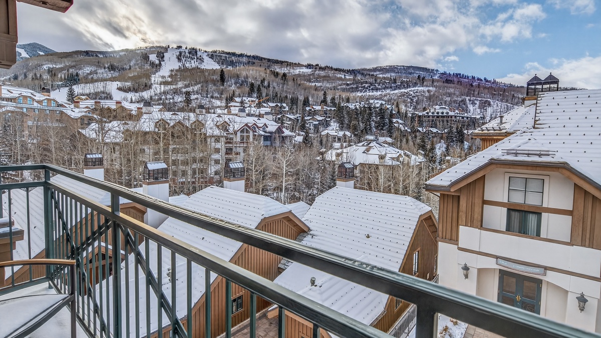 View from the balcony