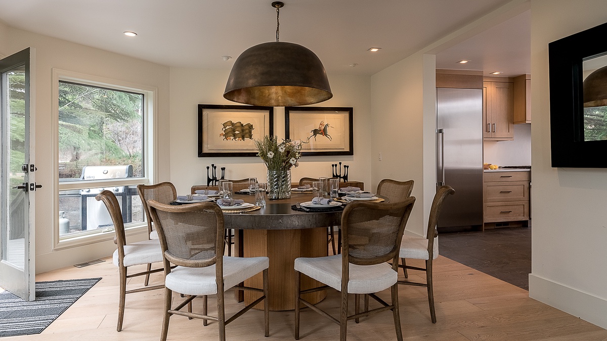 Dining Area with Outdoor Patio Access, Main Level