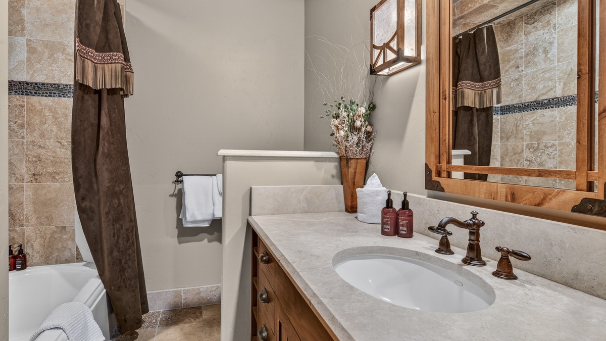 Shared Bath, Lower Level