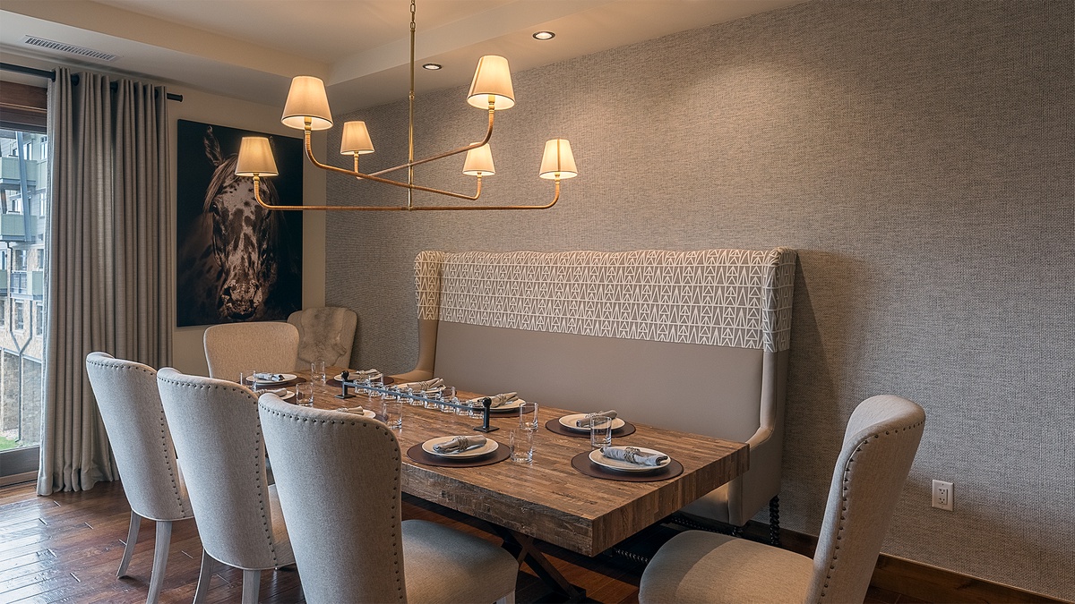 Dining Area, Main Level - Table with booth seating