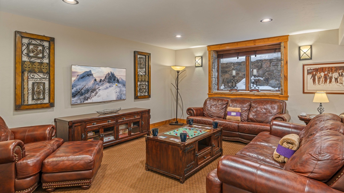 Lower level family room