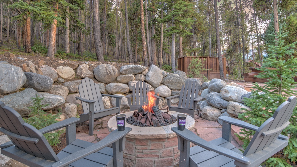 Cozy firepit