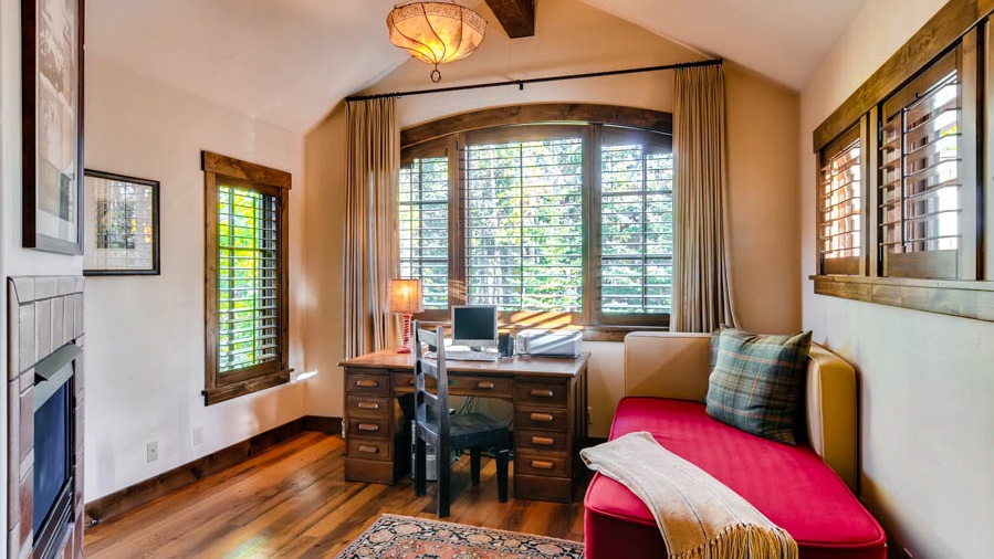 Bedroom 1, Upper Level - Primary suite upper level private study