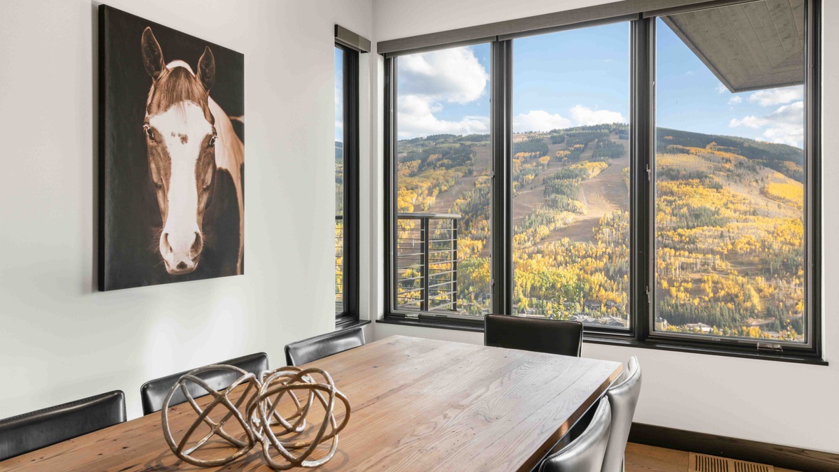 Dining Area, Main Level - Mountain View