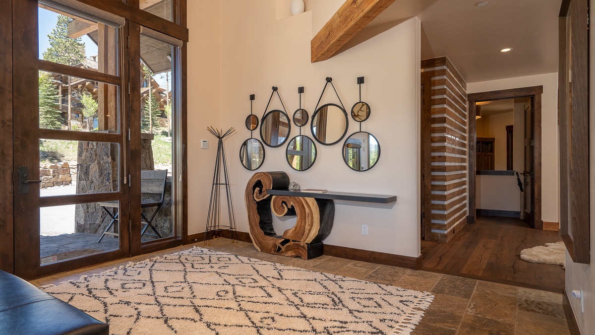Main level entryway