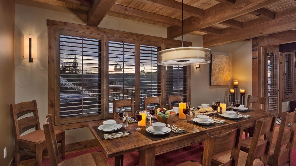 Dining area