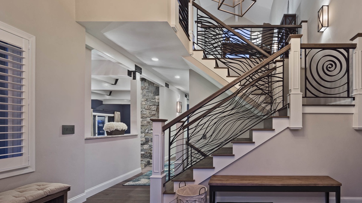 Beautiful front entry