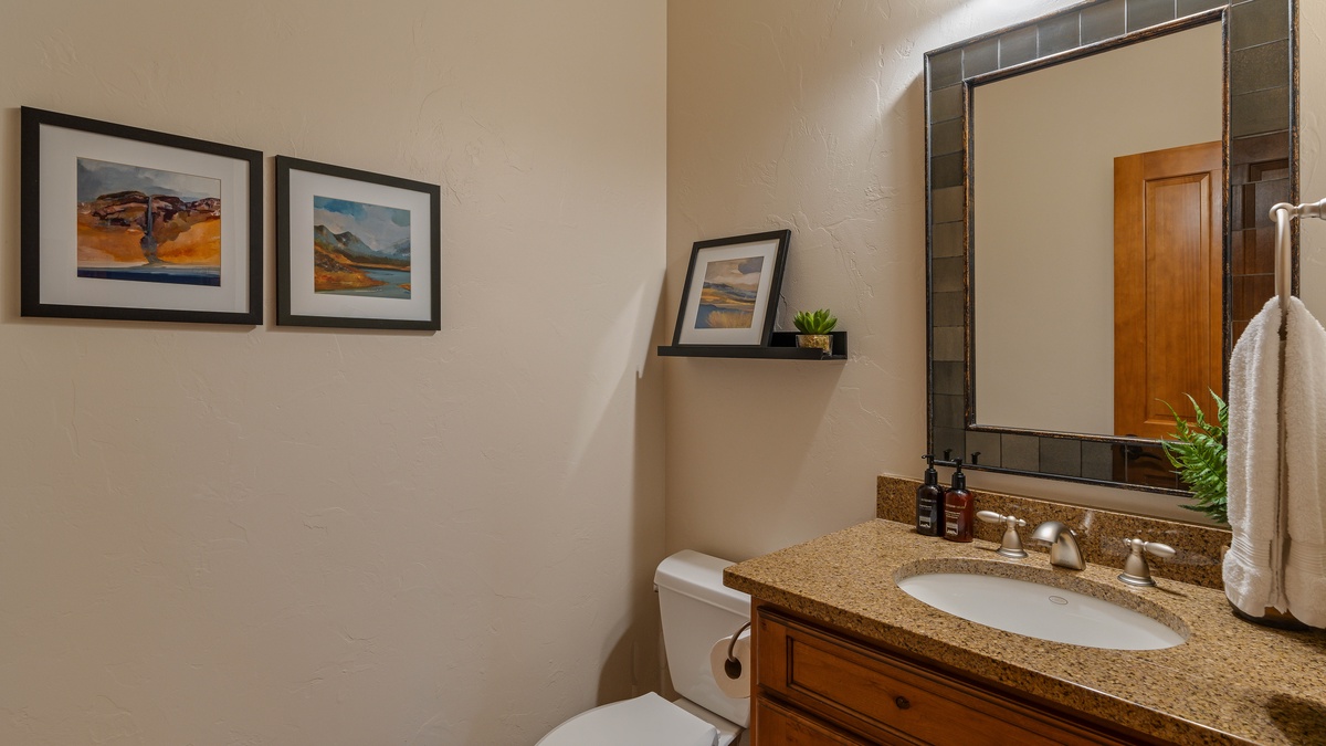 Powder Bathroom, Main Level