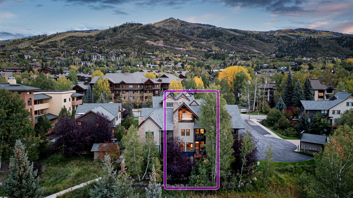 Exterior - Aerial view highlighting the home