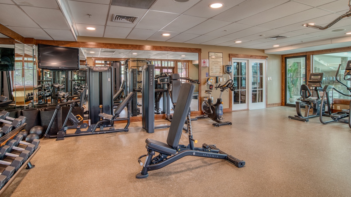 One Ski Hill Resort Amenity: Fitness Room