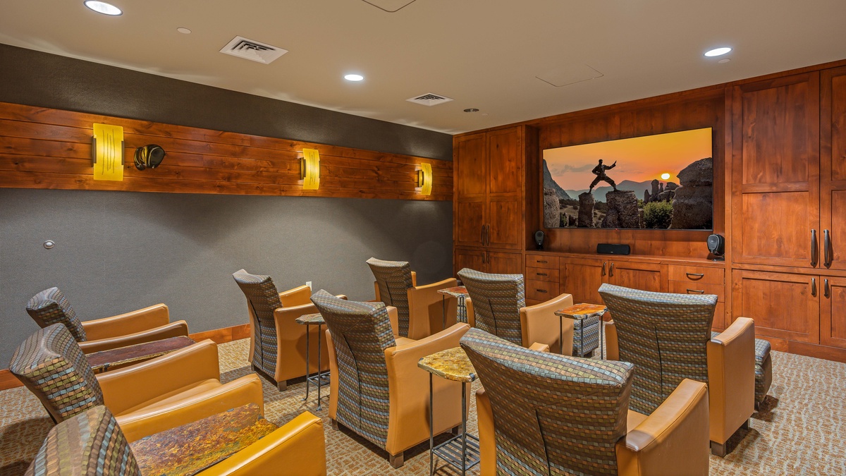 One Ski Hill Resort Amenity - Theater Room (by reservation)